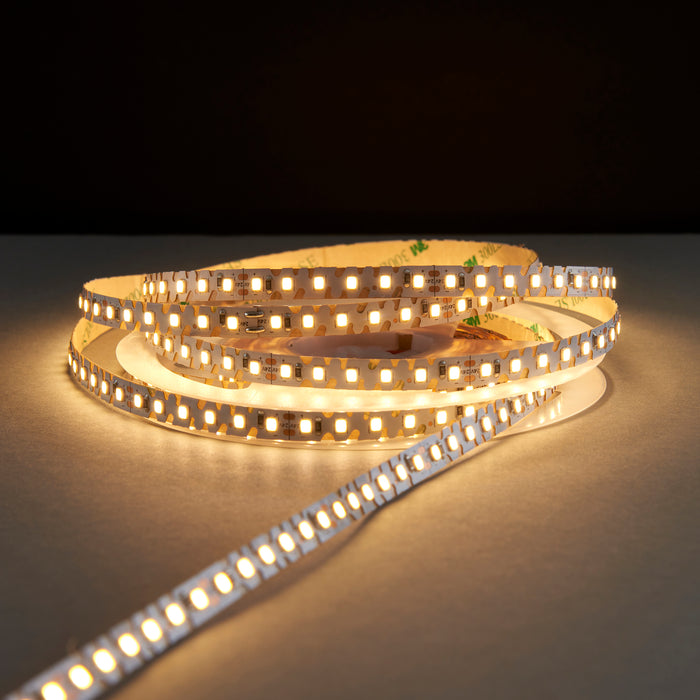 Saxby 113267 OrionFLEX LED IP20 3000K 9.6W/M 5M 48W White polymer film 48W LED tape module (SMD 2835) Warm White Required - westbasedirect.com