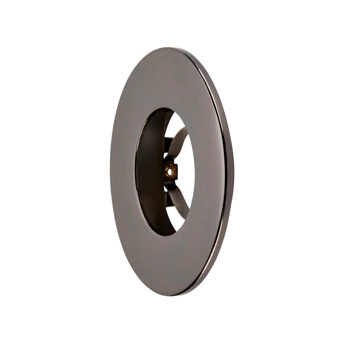 Saxby 113276 Saxby ShieldONE 65 Bezel fixed - Black Nickel Black nickel effect plate - westbasedirect.com