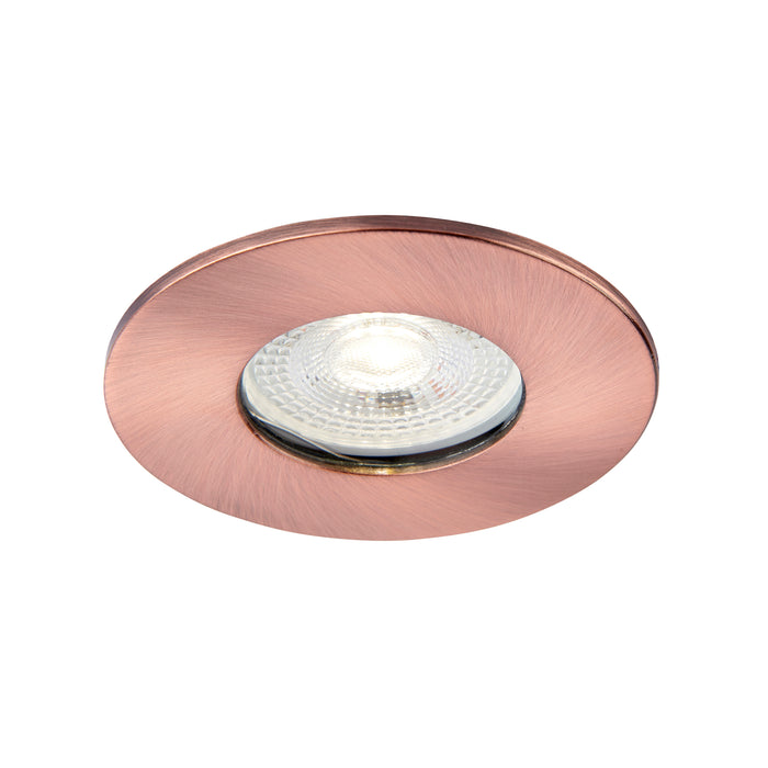 Saxby 113289 Saxby ShieldONE 65 Bezel iP65 - Copper Copper plate - westbasedirect.com