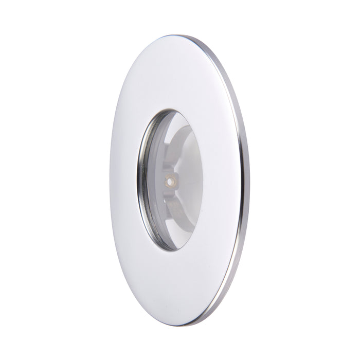 Saxby 113305 Saxby ShieldONE 75 Bezel iP65 - Silver IP65 Silver effect paint - westbasedirect.com