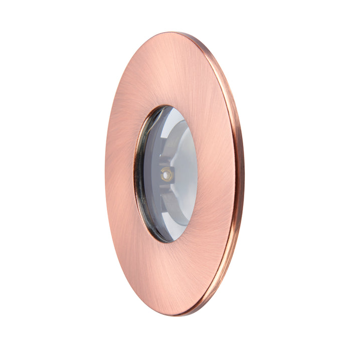 Saxby 113309 Saxby ShieldONE 75 Bezel iP65 - Copper IP65 Copper plate - westbasedirect.com