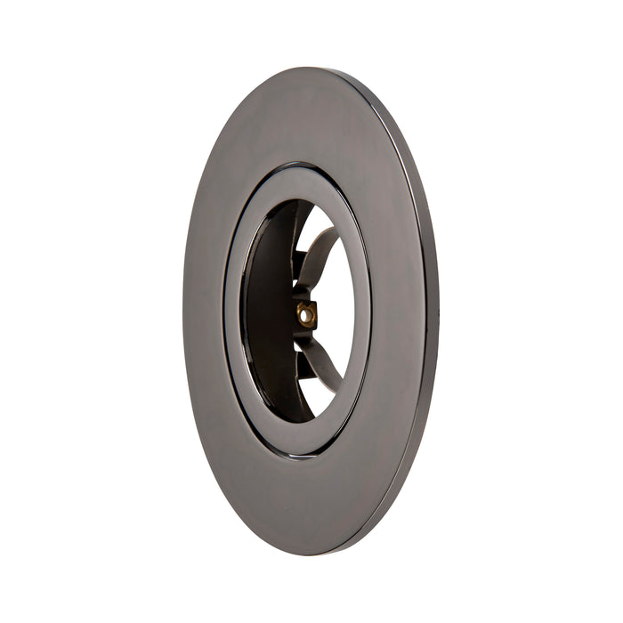Saxby 113313 Saxby ShieldONE 75 Bezel tilt - Black Nickel Black nickel effect plate - westbasedirect.com