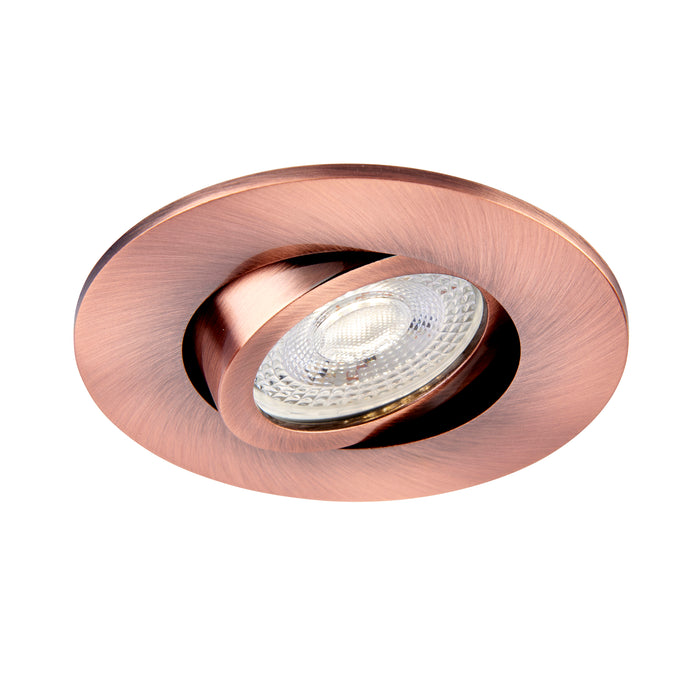 Saxby 113318 Saxby ShieldONE 75 Bezel tilt - Copper Copper plate - westbasedirect.com