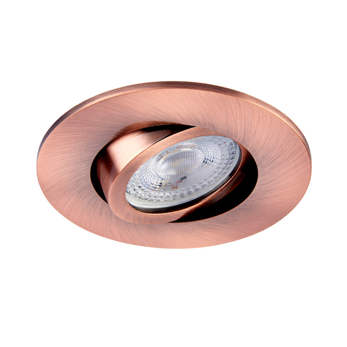 Saxby 113318 Saxby ShieldONE 75 Bezel tilt - Copper Copper plate - westbasedirect.com
