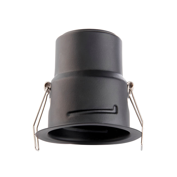 Saxby 113319 Saxby ShieldONE 65 fire-rated Can - 10 Pack Matt black paint - westbasedirect.com