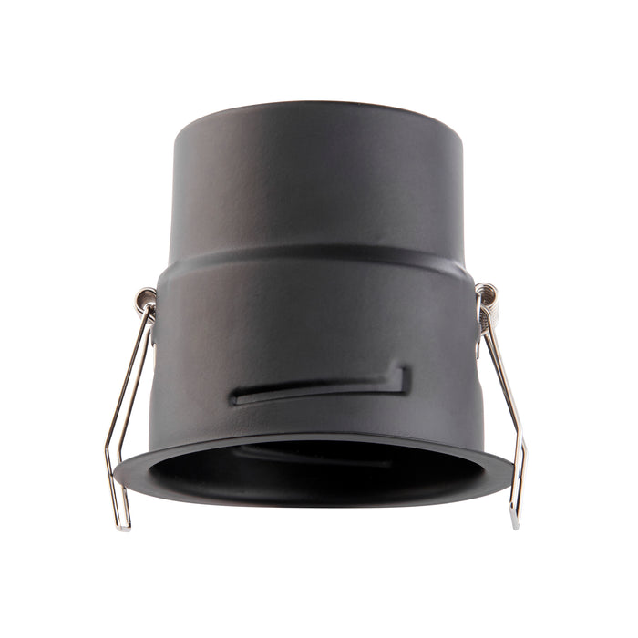 Saxby 113320 Saxby ShieldONE 75 fire-rated Can - 10 Pack Matt black paint - westbasedirect.com