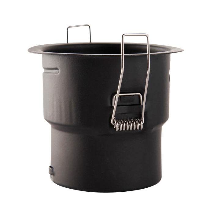 Saxby 113320 Saxby ShieldONE 75 fire-rated Can - 10 Pack Matt black paint - westbasedirect.com