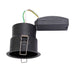 Saxby 113320 Saxby ShieldONE 75 fire-rated Can - 10 Pack Matt black paint - westbasedirect.com