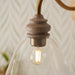 Endon 113371 Cotswold Wall Light Natural ash, brushed aged brass plate & clear glass  7W LED E14 (Required) - westbasedirect.com