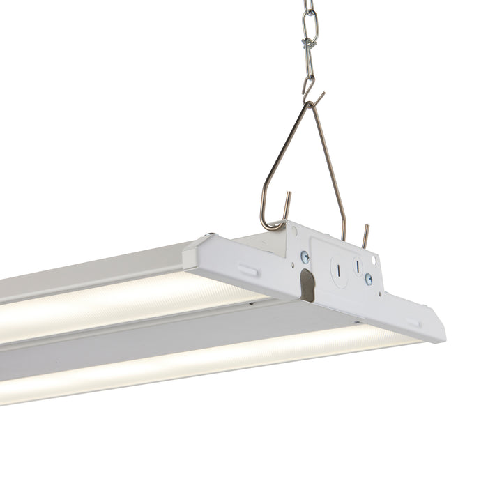 Saxby 113562 Apollo EM 100W 100W Matt white paint 100W LED module (SMD 2835) Daylight White - westbasedirect.com