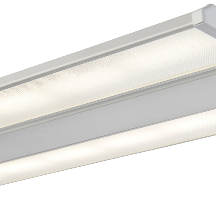 Saxby 113562 Apollo EM 100W 100W Matt white paint 100W LED module (SMD 2835) Daylight White - westbasedirect.com