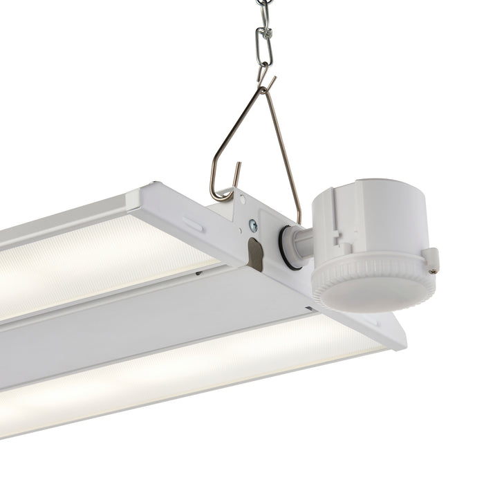 Saxby 113562 Apollo EM 100W 100W Matt white paint 100W LED module (SMD 2835) Daylight White - westbasedirect.com