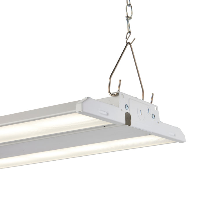 Saxby 113563 Apollo EM 150W 150W Matt white paint 150W LED module (SMD 2835) Daylight White - westbasedirect.com
