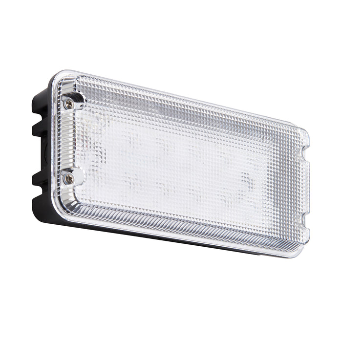 Saxby 113565 Avit CCT IP65 10W Clear prismatic & black pc 10W LED module (SMD 2835) CCT