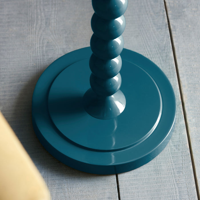 Endon 113859 Higgledy Floor Base Gloss marlin blue paint 10W LED E27 (Required) - westbasedirect.com