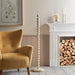 Endon 113860 Higgledy Floor Base Gloss almond white paint 10W LED E27 (Required) - westbasedirect.com
