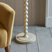 Endon 113860 Higgledy Floor Base Gloss almond white paint 10W LED E27 (Required) - westbasedirect.com