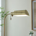 Endon 114205 Pharmacy Reader Floor Antique brass plate 10W LED E27 (Required) - westbasedirect.com
