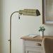 Endon 114205 Pharmacy Reader Floor Antique brass plate 10W LED E27 (Required) - westbasedirect.com