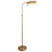 Endon 114205 Pharmacy Reader Floor Antique brass plate 10W LED E27 (Required) - westbasedirect.com