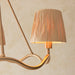 Endon 114213 Wriggle 3lt Pendant Brushed aged brass plate & natural raffia 3 x 6W LED E14 (Required) - westbasedirect.com