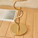 Endon 114225 Wriggle Table Brushed aged brass plate & natural raffia 7W LED E14 (Required) - westbasedirect.com