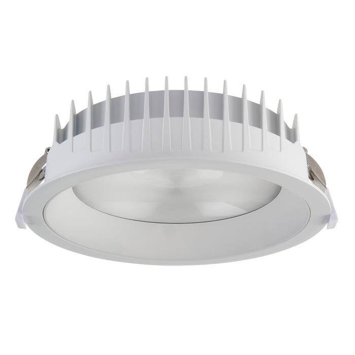 Saxby 114563 Paragon CCT IP54 29W Matt white paint 29W LED module (SMD 3030) CCT - westbasedirect.com