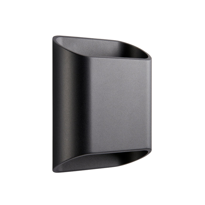 Saxby 114574 Nocula CCT IP54 5W Matt black paint & clear glass 2 x 5W LED module (COB) CCT - westbasedirect.com