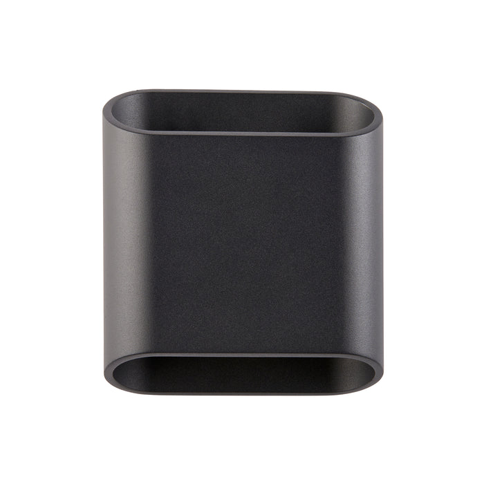 Saxby 114574 Nocula CCT IP54 5W Matt black paint & clear glass 2 x 5W LED module (COB) CCT - westbasedirect.com