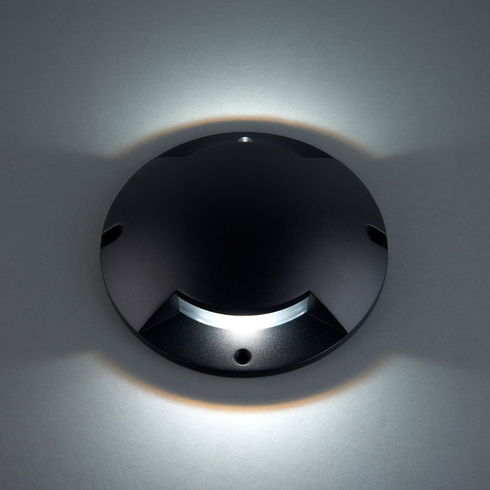 Saxby 114576 Marka CCT 2-way IP67 2.3W Matt black paint 2 x 2.3W LED module (SMD 2835) CCT - westbasedirect.com