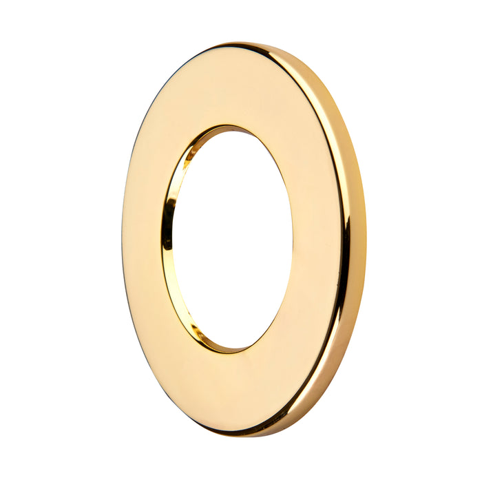 Saxby 114588 ShieldECO Bezel polished Brass Polished brass effect plate - westbasedirect.com