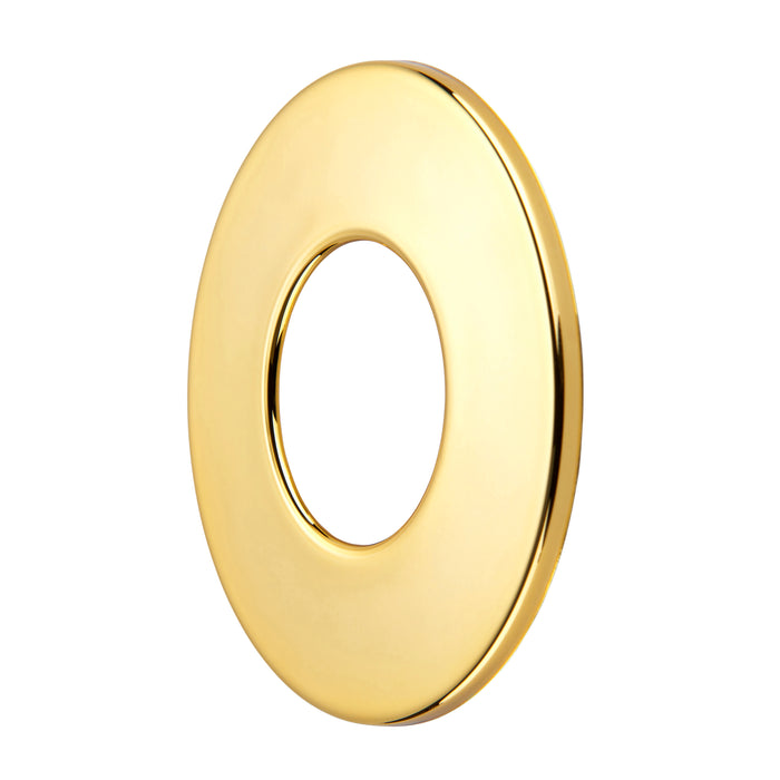 Saxby 114594 ShieldPRO Bezel polished Brass Polished brass effect plate - westbasedirect.com