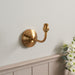 Endon 115064 Obelisk Arc Wall Fitting Brushed aged brass plate 7W LED B22 (Required) - westbasedirect.com