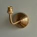 Endon 115064 Obelisk Arc Wall Fitting Brushed aged brass plate 7W LED B22 (Required) - westbasedirect.com