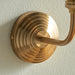 Endon 115064 Obelisk Arc Wall Fitting Brushed aged brass plate 7W LED B22 (Required) - westbasedirect.com