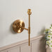 Endon 115074 Step T Bar Wall Fitting Brushed aged brass plate 7W LED B22 (Required) - westbasedirect.com