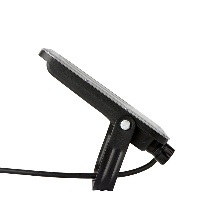 Saxby 118608 Fortis CCT 100W IP65 LED Floodlight 3000K/4000K/6500K - Matt Black