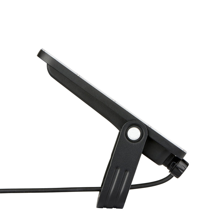 Saxby 118609 Fortis CCT 150W IP65 LED Floodlight 3000K/4000K/6500K - Matt Black