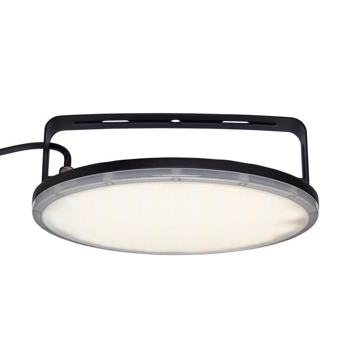 Saxby 118612 Titan Anti-Glare CCT 150W IP65 LED Highbay 3000K/4000K/6500K - Matt Black