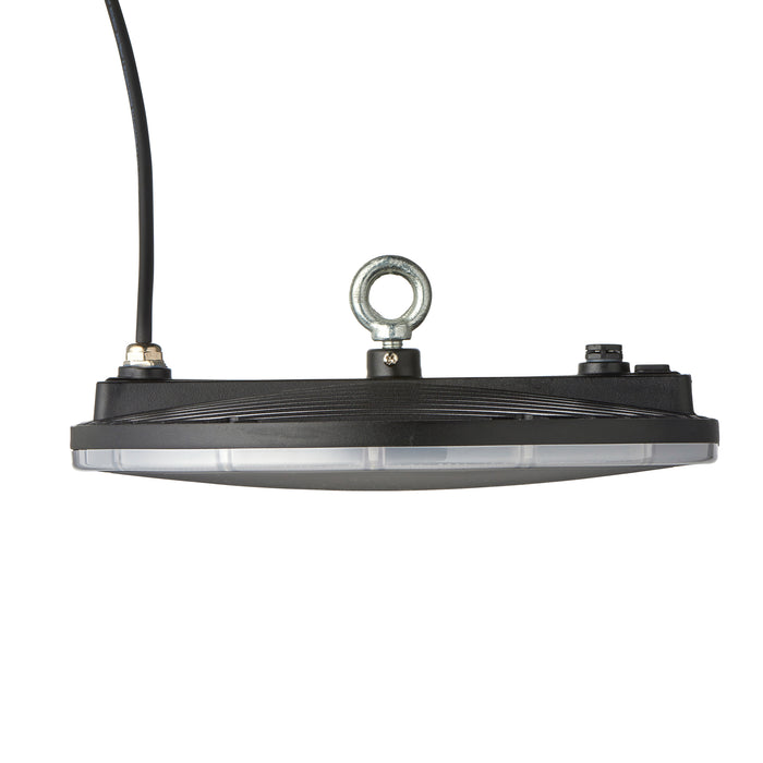 Saxby 118612 Titan Anti-Glare CCT 150W IP65 LED Highbay 3000K/4000K/6500K - Matt Black