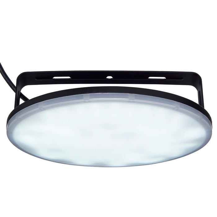 Saxby 118613 Titan Anti-Glare CCT 200W IP65 LED Highbay 3000K/4000K/6500K - Matt Black
