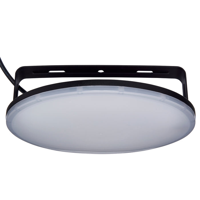Saxby 118613 Titan Anti-Glare CCT 200W IP65 LED Highbay 3000K/4000K/6500K - Matt Black