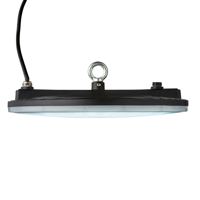 Saxby 118613 Titan Anti-Glare CCT 200W IP65 LED Highbay 3000K/4000K/6500K - Matt Black