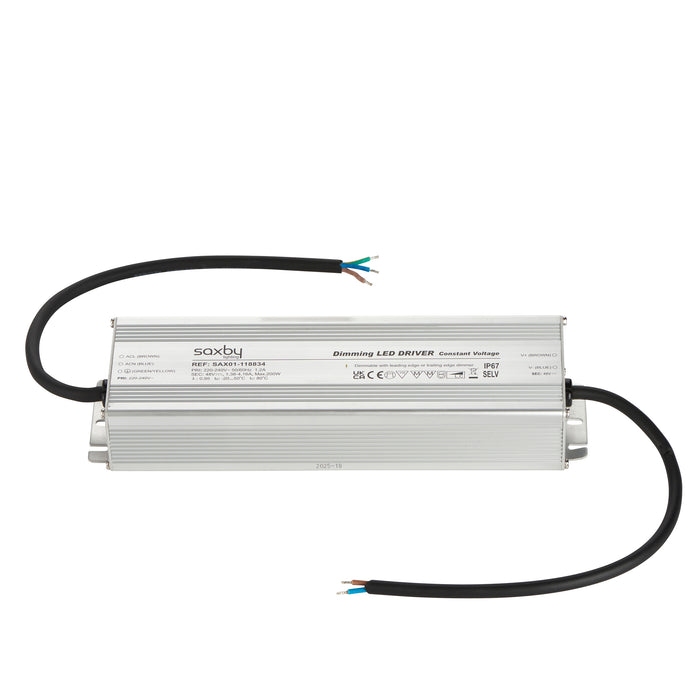 Saxby 118834 IP67 48V 200W Constant Voltage LED Driver Dimmable