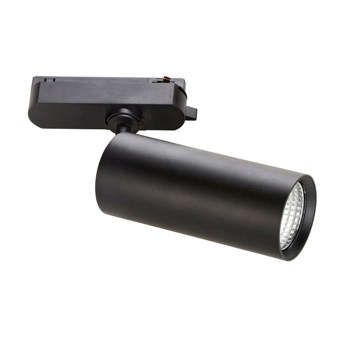 Saxby 119093 Lunaro IP20 24W/26W/28W/30W Multi-Wattage LED Track Head Light 3000K - Matt Black