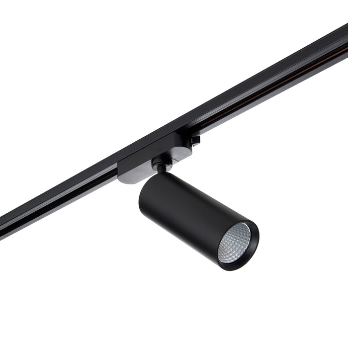 Saxby 119093 Lunaro IP20 24W/26W/28W/30W Multi-Wattage LED Track Head Light 3000K - Matt Black