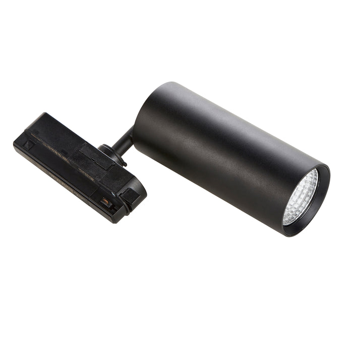 Saxby 119094 Lunaro IP20 24W/26W/28W/30W Multi-Wattage LED Track Head Light 4000K - Matt Black