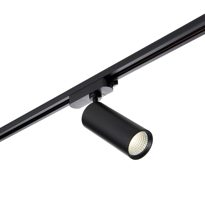 Saxby 119094 Lunaro IP20 24W/26W/28W/30W Multi-Wattage LED Track Head Light 4000K - Matt Black