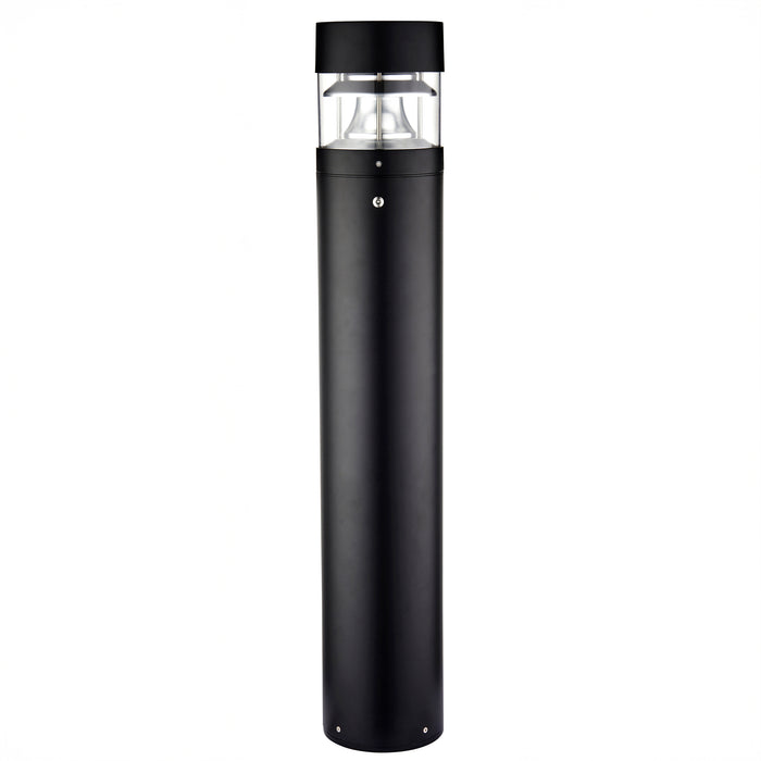 Saxby 119099 Zone 15W E27 IP65 LED Bollard Photocell - Black (Lamp Not Included)