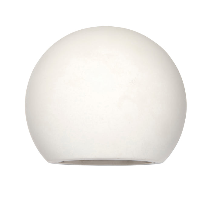 Saxby 119103 Clarus 18W IP20 G9 Wall Light Dimmable - White Plaster (Lamp Not Included)